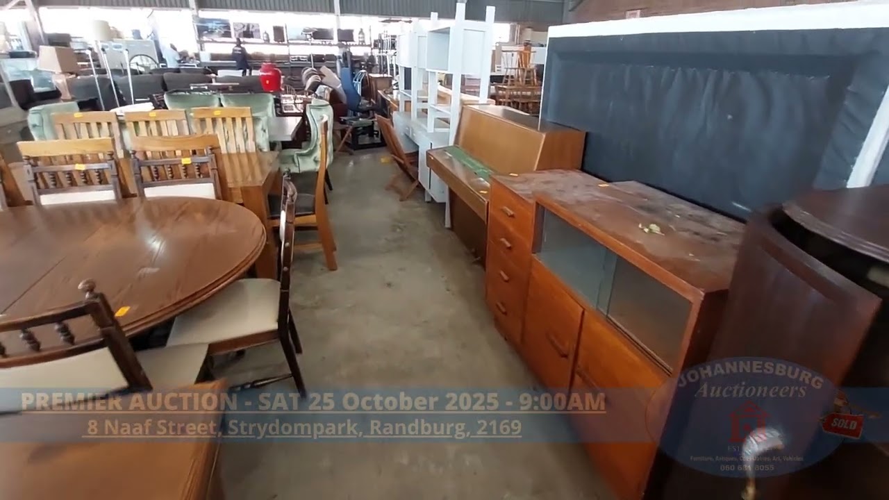 Saturday Auction - 25 October 2025