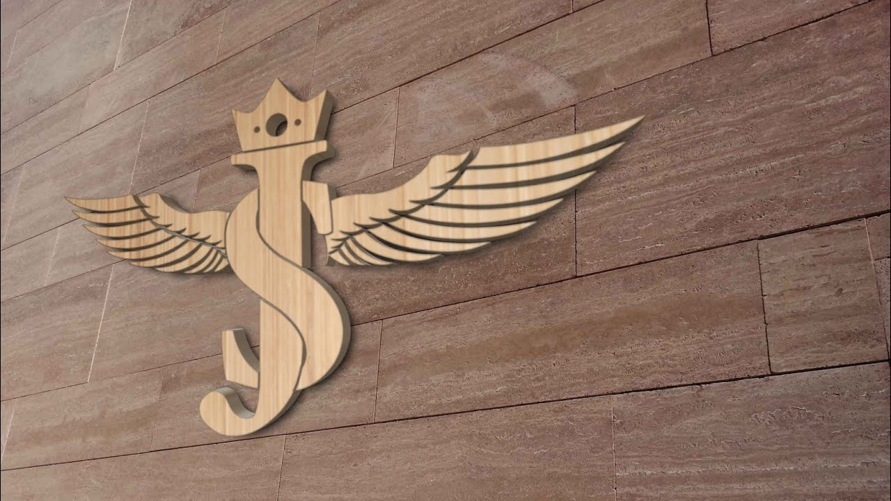 J S Professional Logo Design Tutorial | Pixellab 3D Mock-up Tutorial