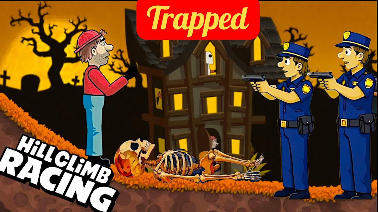 Bad Luck Bill ! Bill Newton Got Trapped.Hill Climb Racing @gaming_enemy