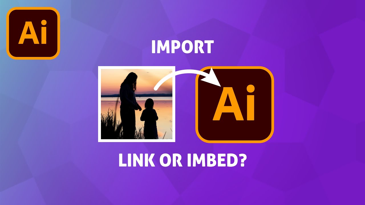 Как импортировать изображения в Adobe Illustrator