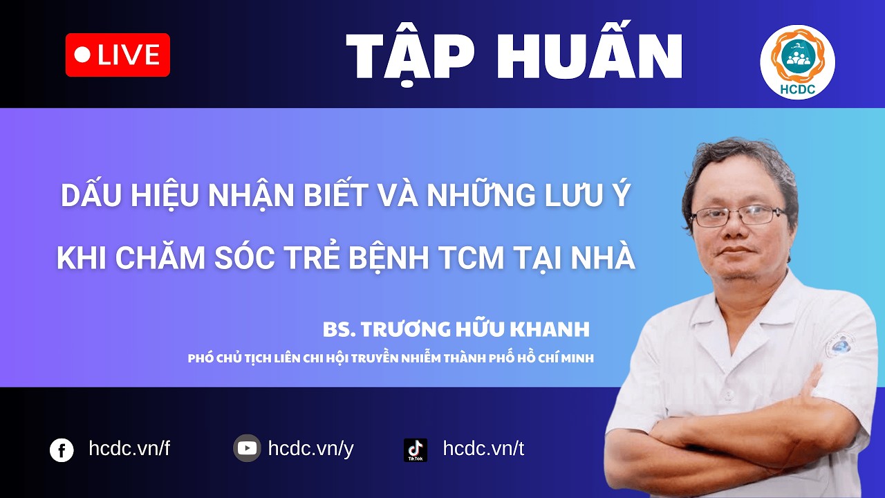 HCDC&nbsp;| Dấu hiệu nhận biết v&agrave; những lưu &yacute; khi chăm s&oacute;c trẻ bệnh Tay ch&acirc;n miệng tại nh&agrave;