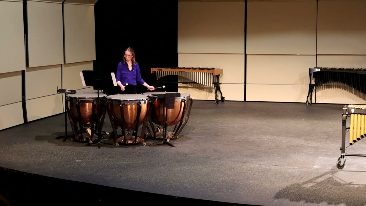 March and Canaries, from 8 Pieces for 4 Timpani by Elliott Carter