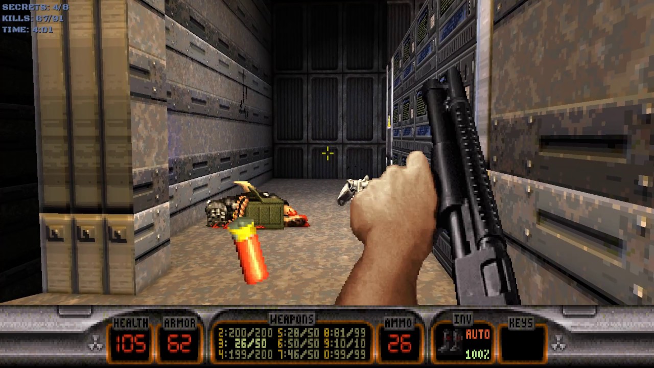 Duke Nukem 3D : 20th Anniversary World Tour - Lunar Apocalypse : Tiberius Station E2L6