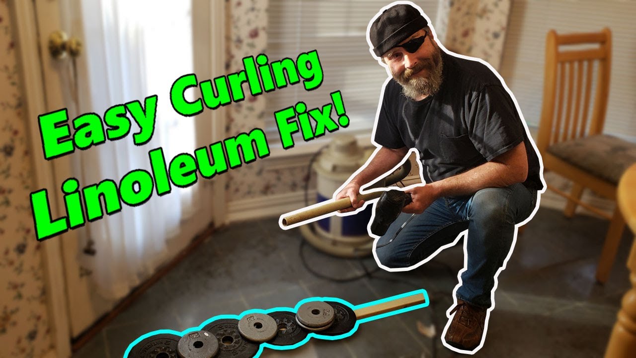 EASY Steps to Fix a Linoleum Floor Curl
