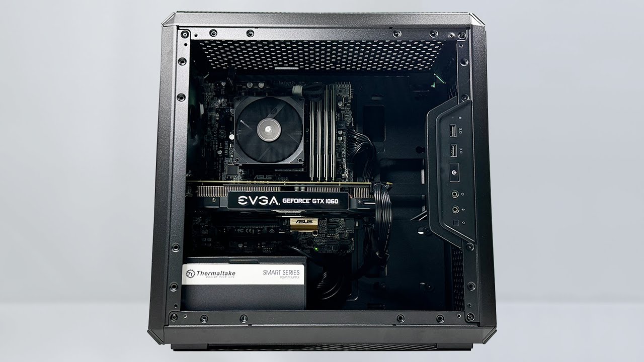 Распаковка Cooler Master MasterBox Q300L