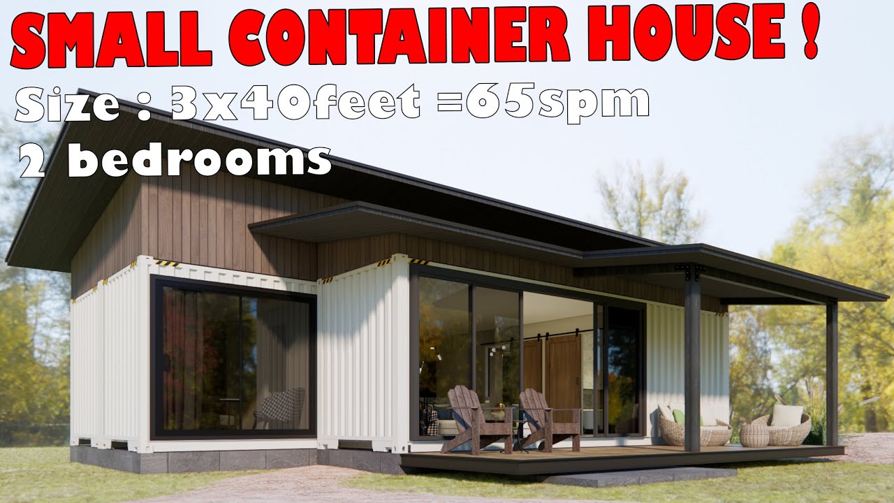 3x40ft Shipping Container Homes | Living OFF GRID in a Tiny House