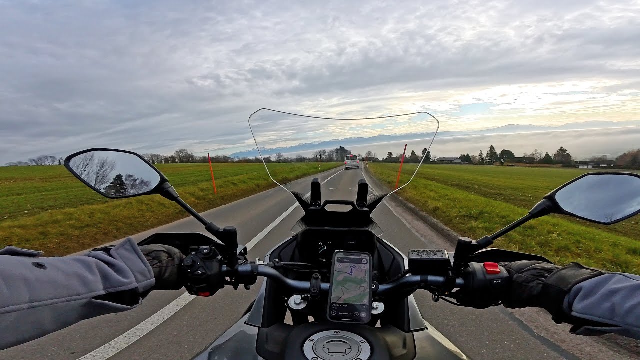Above the Clouds | YAMAHA Tracer 7 GT + RAW Sound