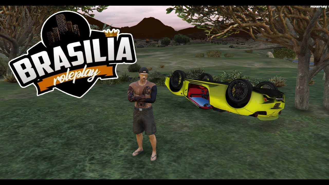 TESTEI A FERRARI E SOFRI UM ACIDENTE!! BRASILIA RP FIVEM