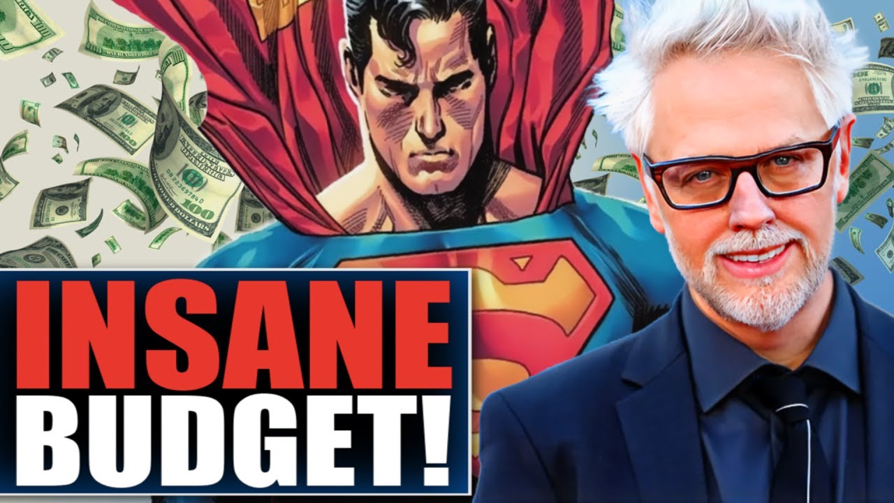 Exclusive: Superman HALF-A-BILLION Dollar Budget?!?! Warner Bros Bets the Farm on James Gunn!