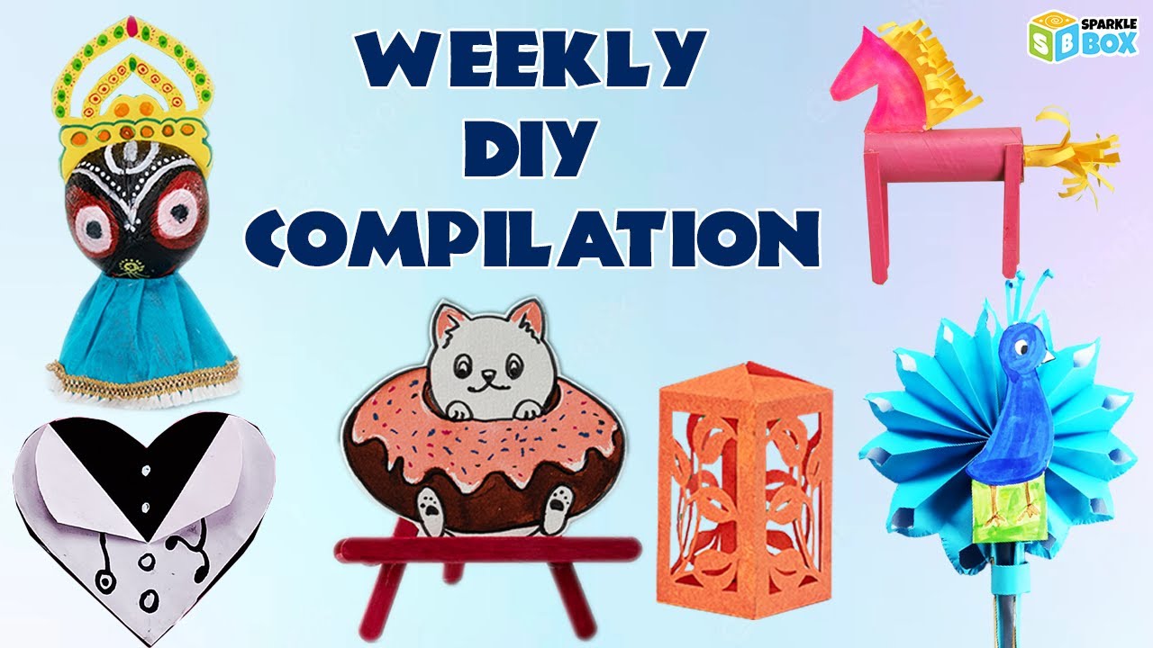 Weekly DIY Compilation #shorts #youtubeshorts #weeklydiycompilation #diycrafts #diy #sparklebox