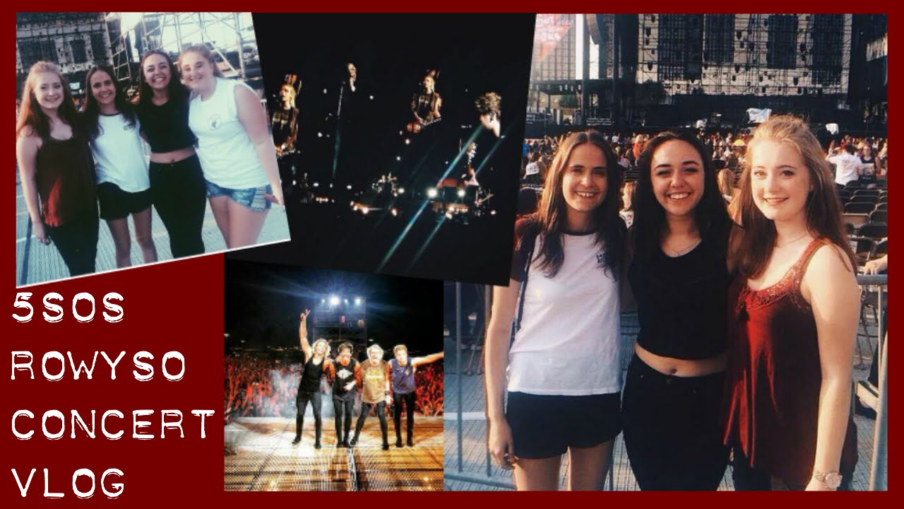 5SOS ROWYSO VLOG - Hersheypark Stadium, Hershey PA