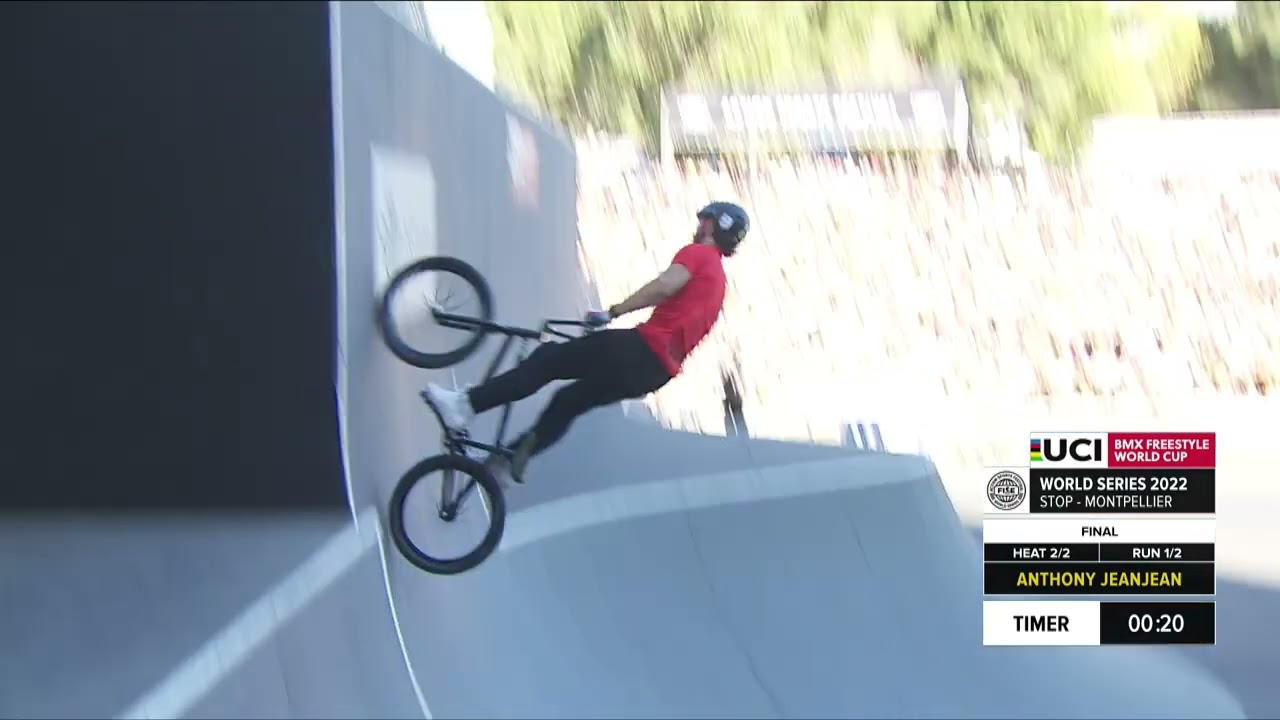 Anthony Jeanjean | 3rd place - UCI BMX Freestyle Park World Cup Men Final | #FISEMontpellier 2022