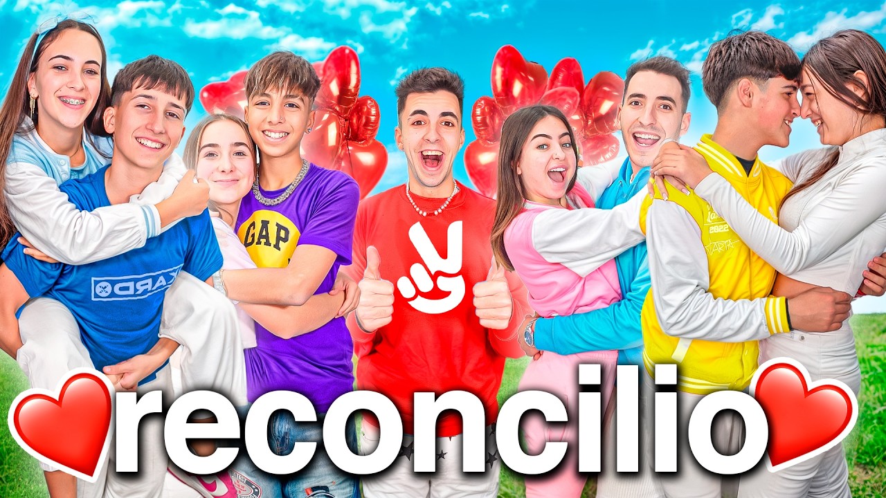 RECONCILIO A TODAS LAS PAREJAS DE LA CASA POR SANT VALENTIN!❤️