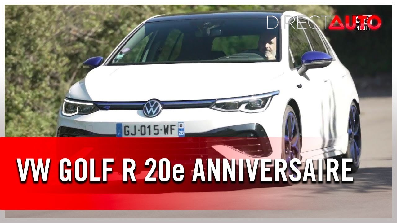 Zone Rouge - VW Golf R 20e anniversaire : toujours aussi racée !