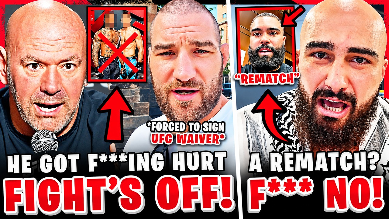 BREAKING! UFC Fighter PULLS OUT LAST MINUTE! Sean Sharaf SHUTS DOWN REMATCH w/ Gable Steveson!