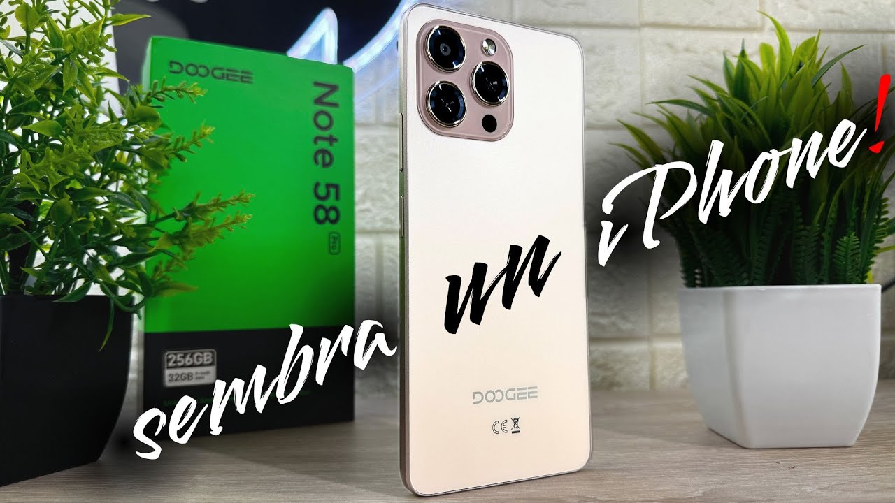 DOOGEE Note 58 PRO Unboxing - SEMBRA UN IPHONE ma COSTA MENO di 120€! OTTIME FOTO e BATTERIA 6250mAh