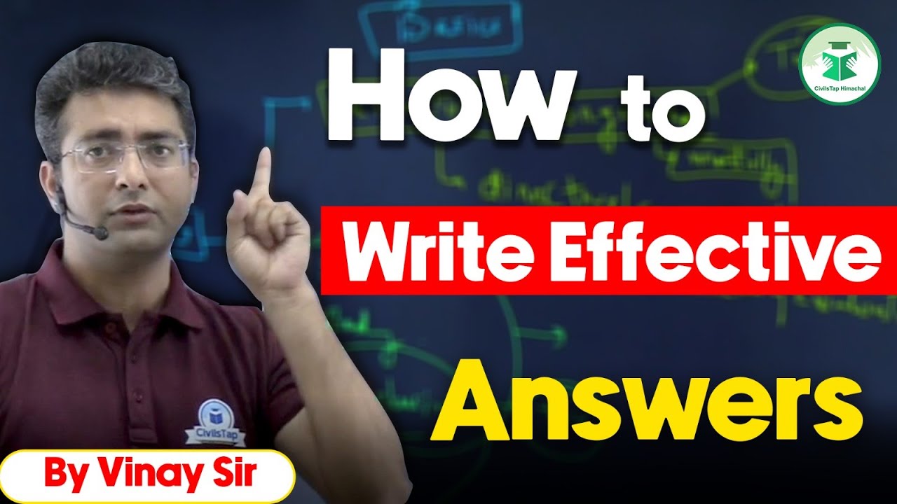 How to Write Effective Answers for HPAS Mains Exam | HPAS Mains Exam Answer Writing Strategy