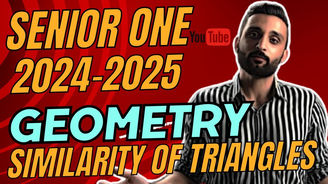 |senior one| similarity of triangles part one|  geometry |first term 2024-2025|اولي ثانوي لغات|