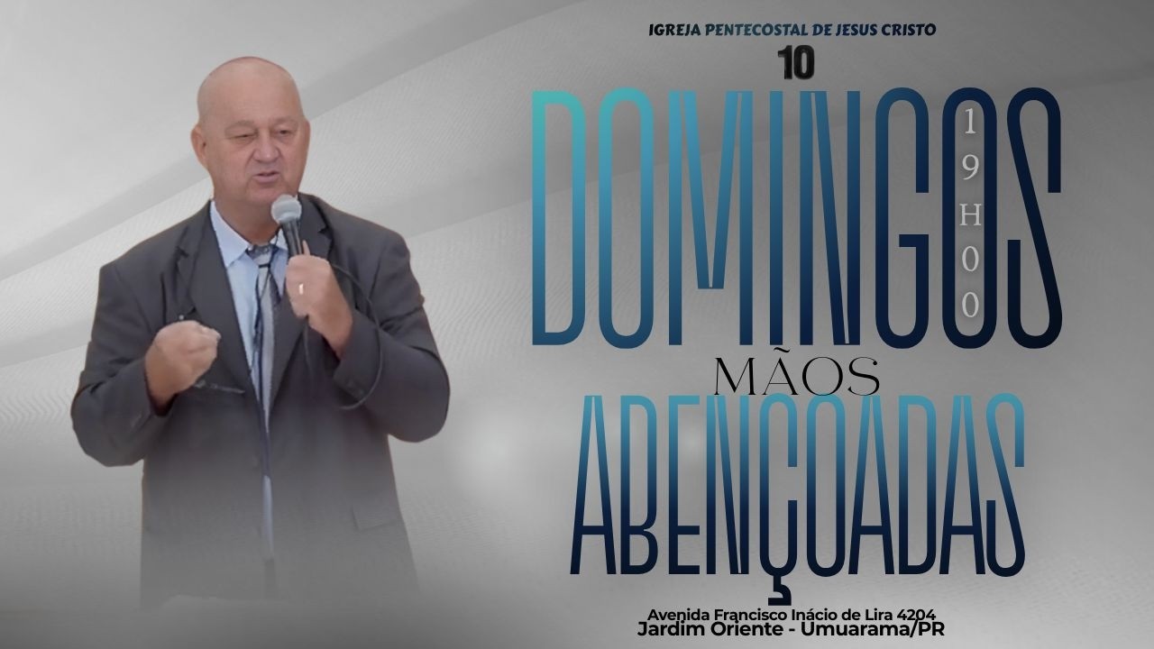 CULTO  AO VIVO  I  DOMINGO DA FAMÍLIA I  PR. APARECIDO POKREWIESKI  I  IPJC UMUARAMA 01/03/2026
