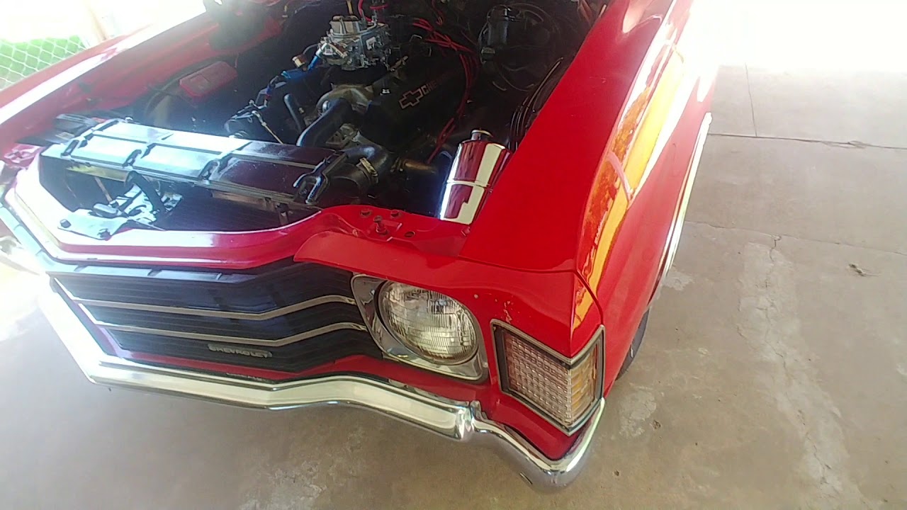 1972 chevelle cold start comp cam blackwidow exhaust walk around