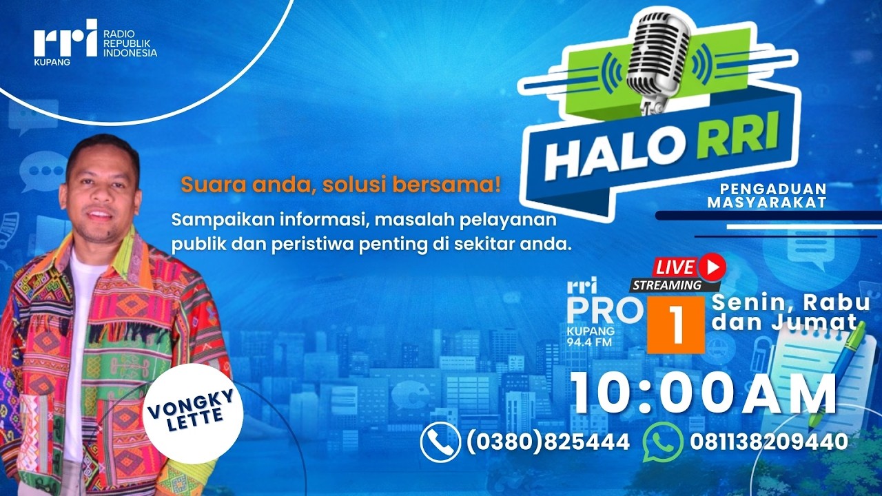 [LIVE] HALLO RRI | 16 MARET 2026