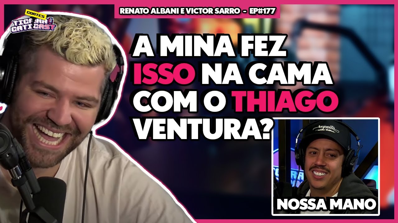 ATÉ O ALBANI ficou SEM JEITO com essa do SARRO KKKKKK