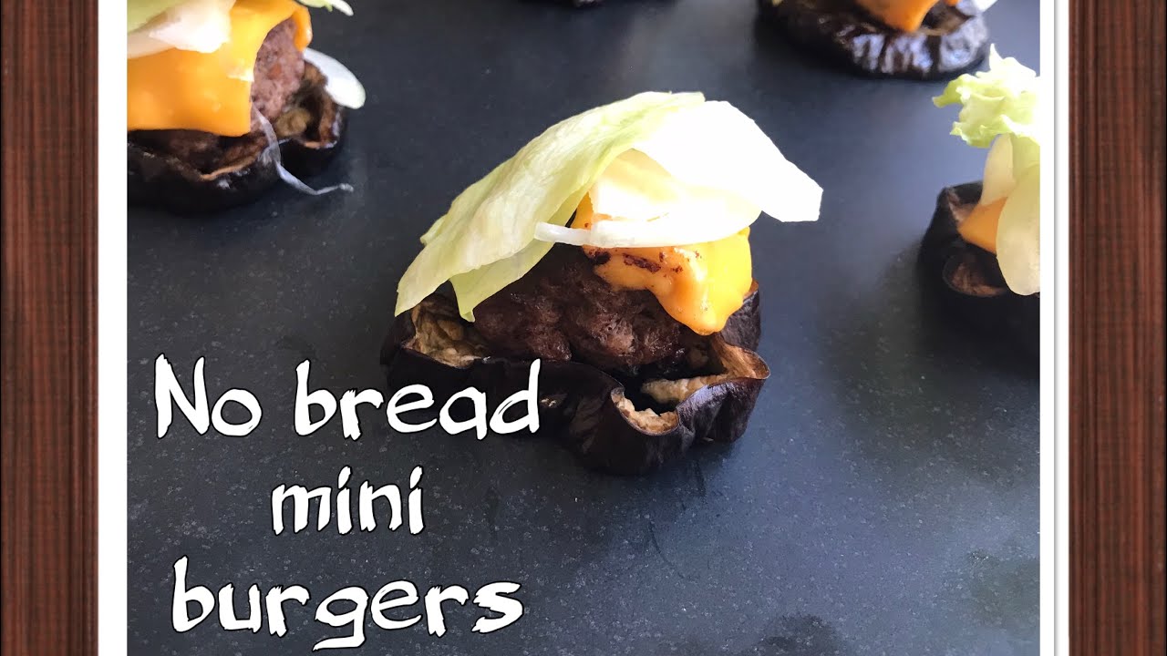 Mini starter burger/ snack size / no bread burger