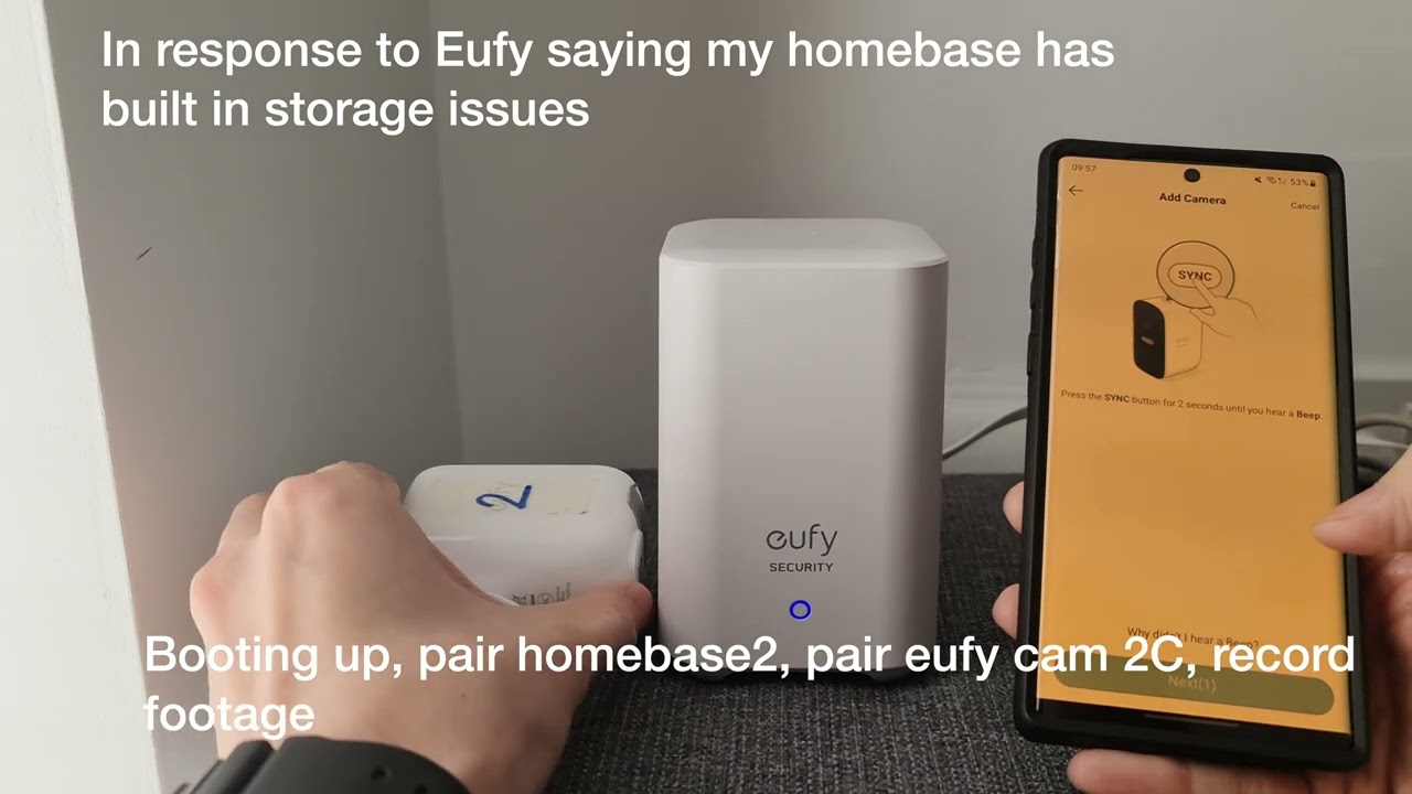 For eufy customer support in response to built-in storage has issues???
