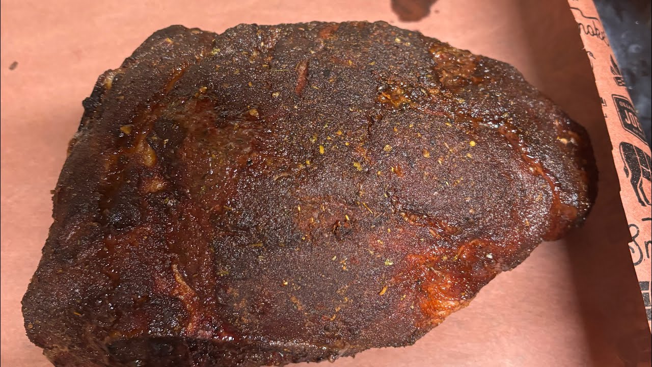 Smoking a ￼Butt Roast