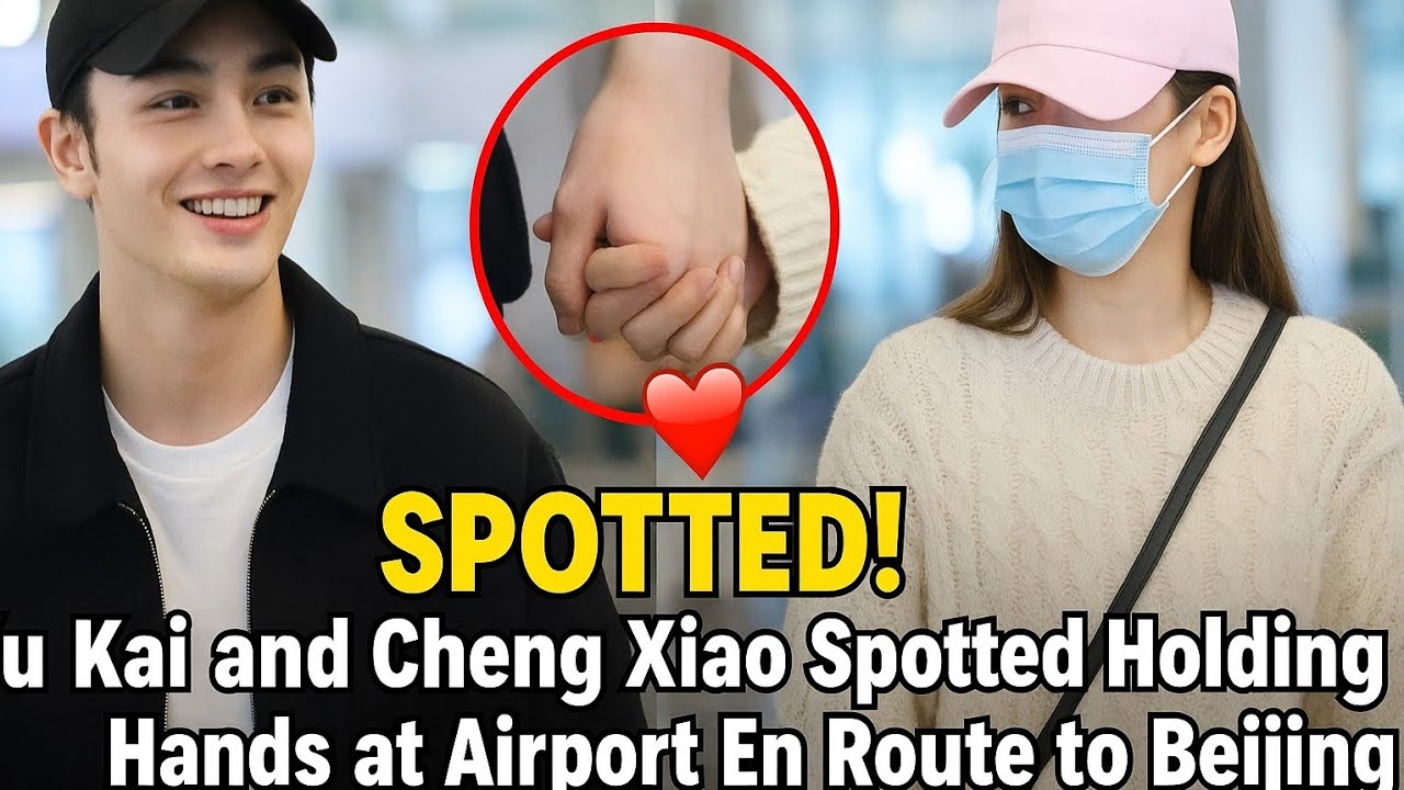 Xu Kai and Cheng Xiao Seen Holding Hands at Airport Before Beijing Flight