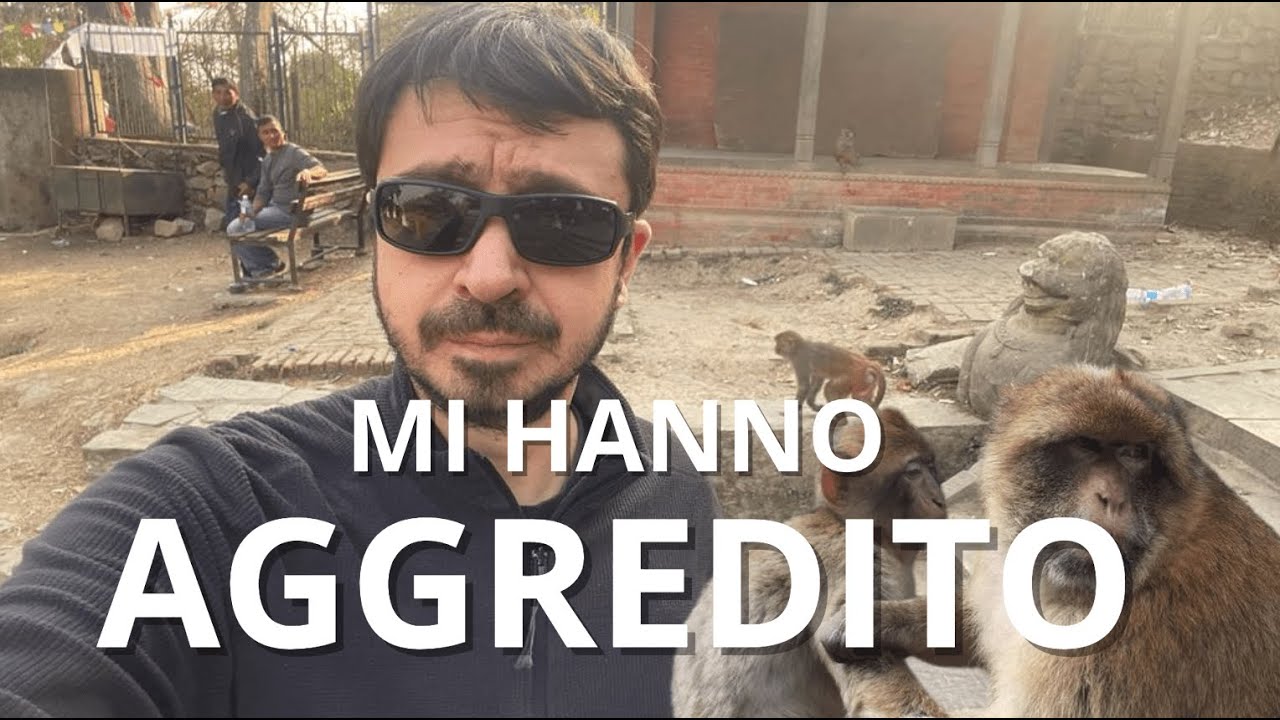 Visito il TEMPIO DOMINATO DALLE SCIMMIE 🐒 a KATHMANDU 🇳🇵