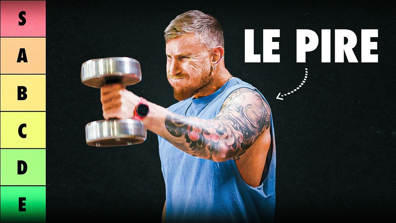 Du PIRE au MEILLEUR EXERCICE pour des ÉPAULES MASSIVES, FORTES et SANS DOULEUR (selon la science)