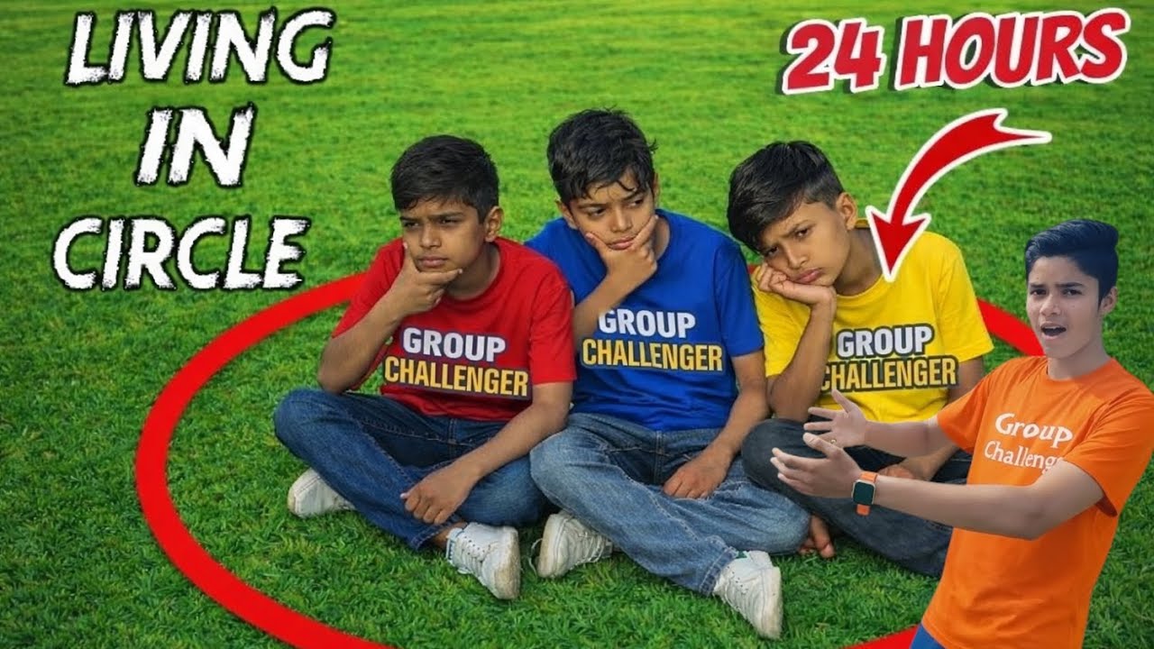Challenger Video | Living in 24 hour Challenge in Circle |