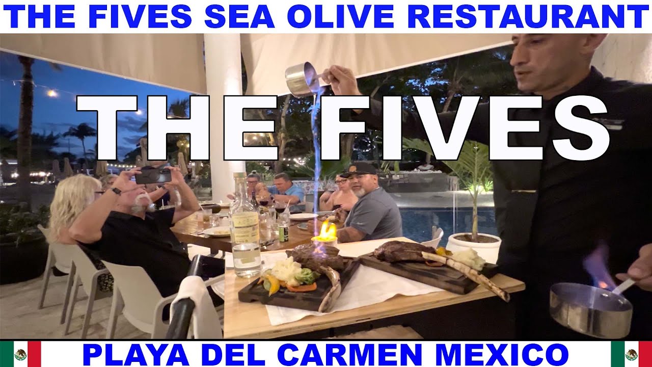 Видеообзор ресторана Sea Olive в отеле Five Beach Resort — превосходный ресторан!