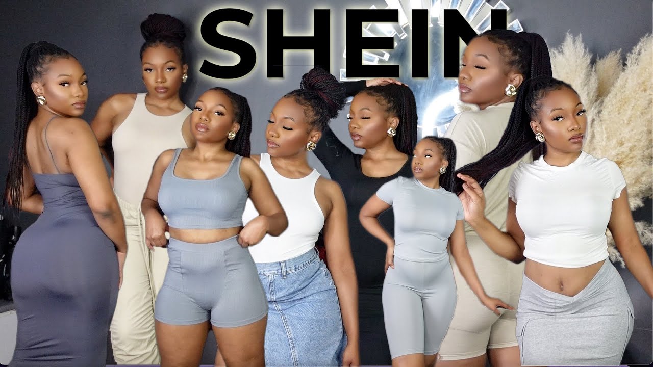 HUGE SHEIN BASICS TRY ON HAUL 20+ ITEMS | SKIMS DUPES | SHEIN HAUL 2022 I JENELLE JAY