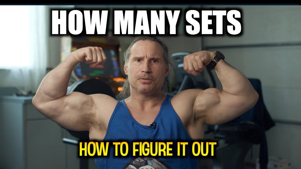 How Many SETS for Natural Bodybuilding STRENGTH and MUSCLE MASS?