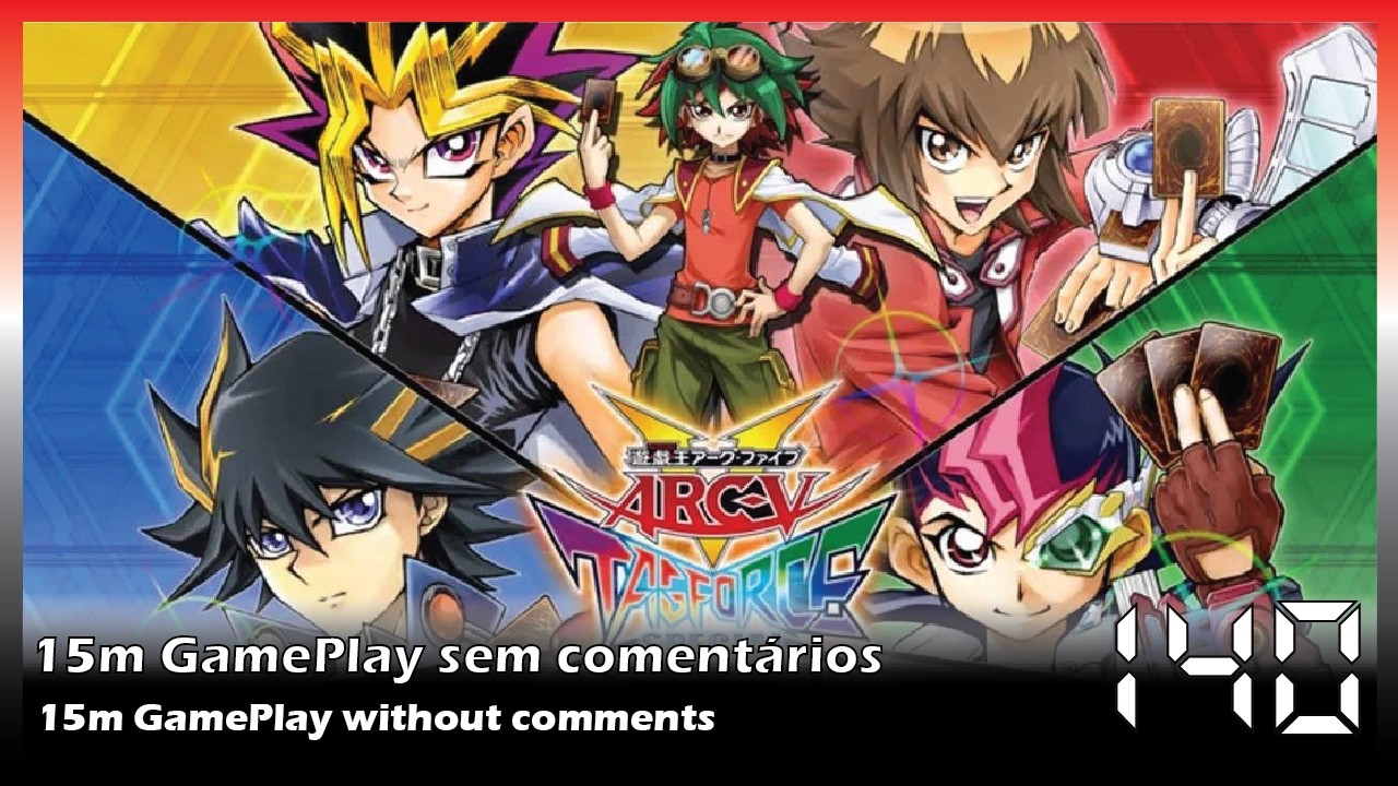 YuGiOh Tag Force Special Parte 140 - 15m de Gameplay de Fundo Sem Comentários