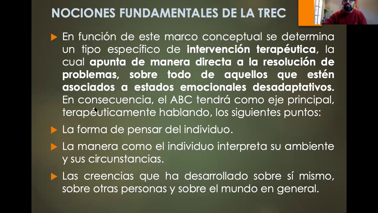 TERAPIA RACIONAL EMOTIVO CONDUCTUAL ALBERT ELLIS