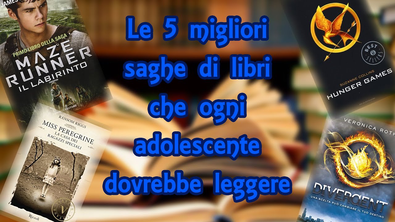 5 MIGLIORI SAGHE DI LIBRI PER RAGAZZI
