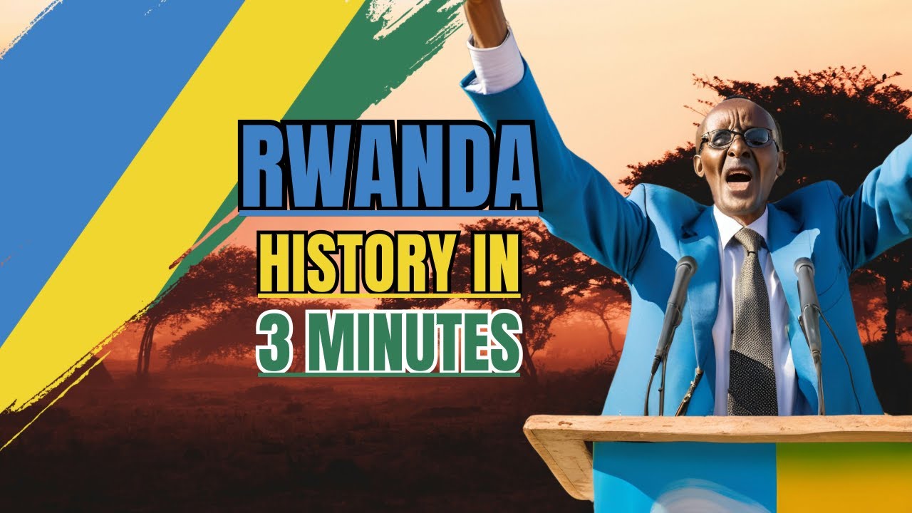 Rwanda History in 3 Minutes #Rwanda #history