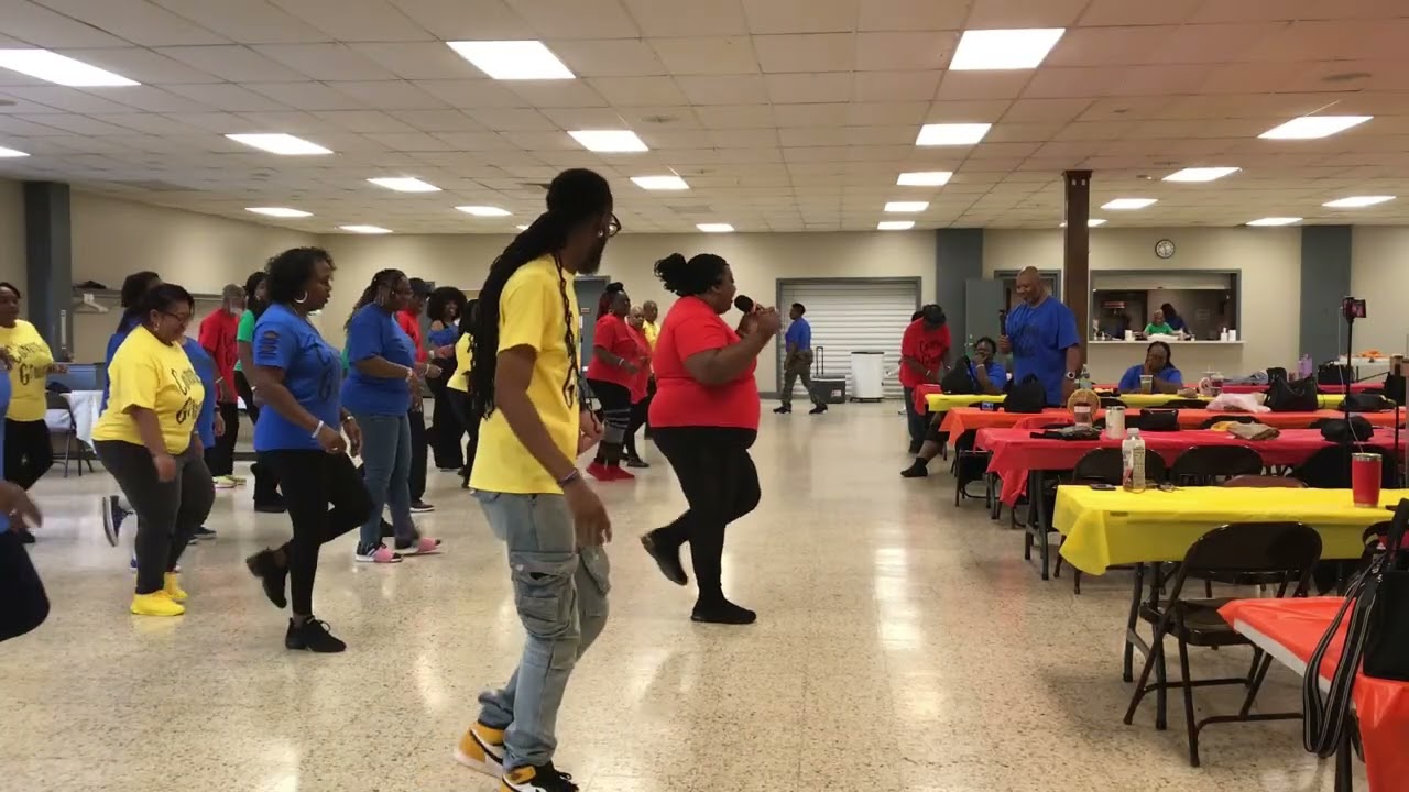 All Da Feels Line Dance Demo/Instructional (Common Ground's Anniversary Event Oct 2025)
