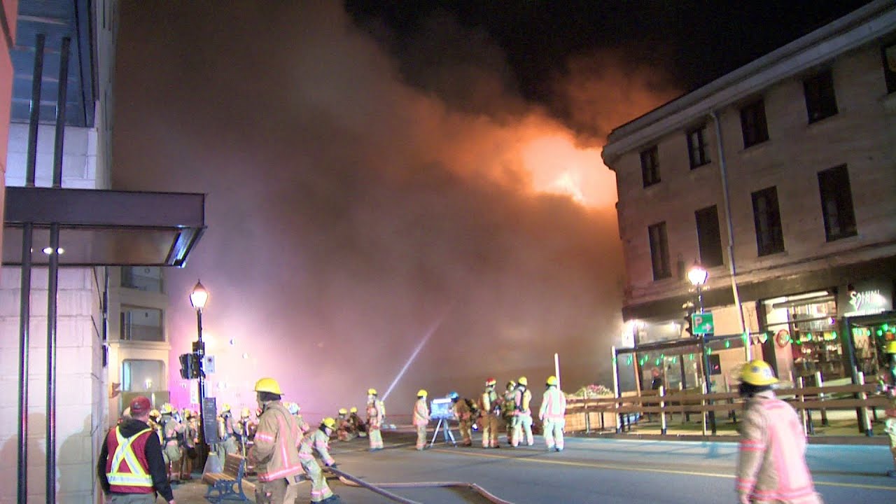 Two dead after fire breaks out at building in Old Montreal
