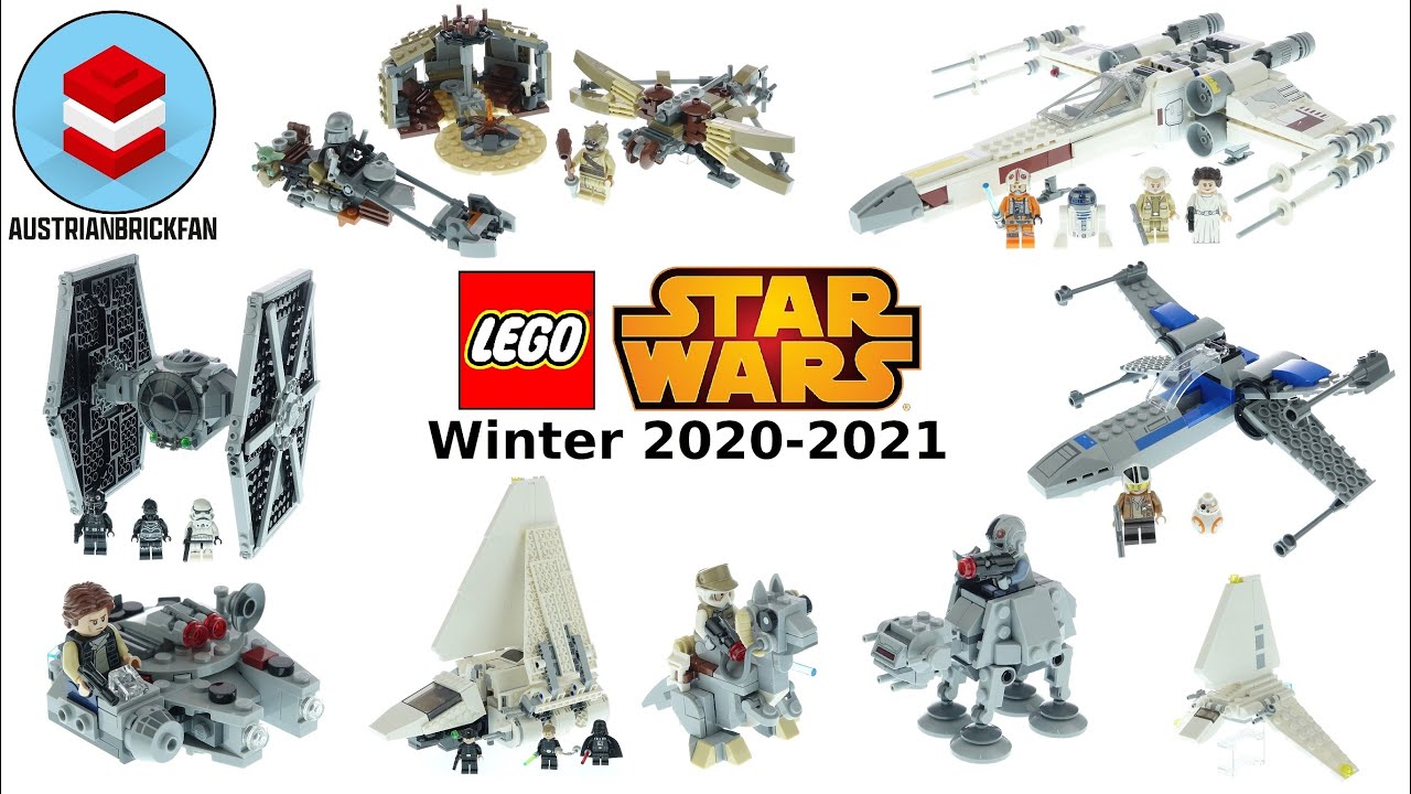 All Lego Star Wars Sets Winter 2020-2021 - Lego Speed Build Review