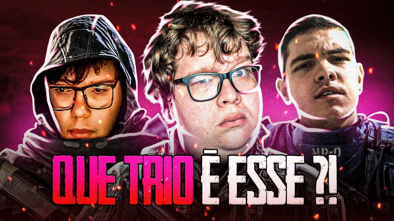 VOC&Ecirc; PRECISAR VER ESSE TRIO JOGANDO! - FT. INEWWZ E SAVYTZ | COLD WAR WARZONE