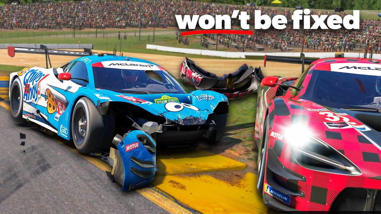 iRacing doesn't care about wreckers