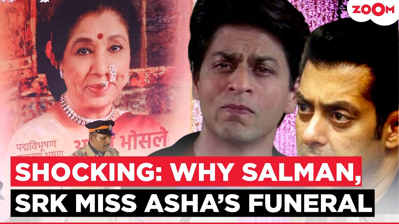 Shah Rukh Khan & Salman Khan face BACKLASH for missing Asha Bhosle&rsquo;s funeral