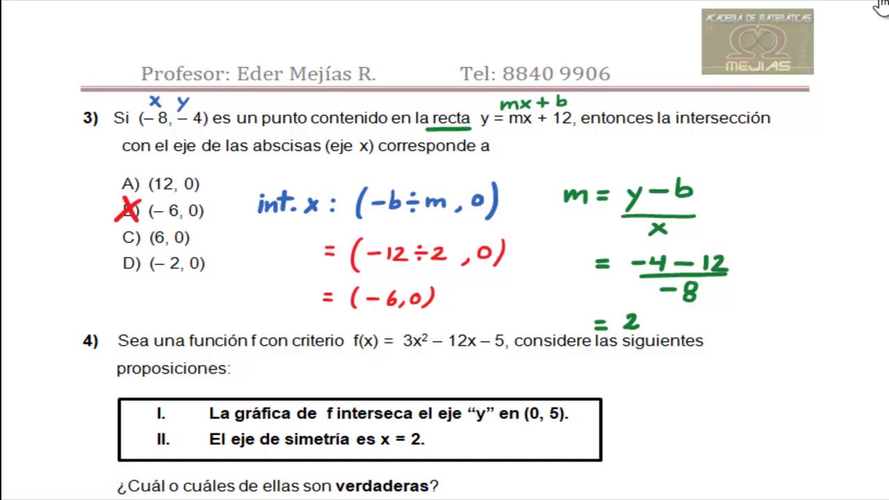 QUIZ #4. Bachillerato por EDAD y por Madurez.