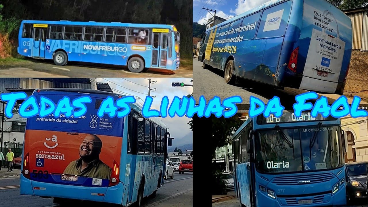 Todas as linhas da Nova faol