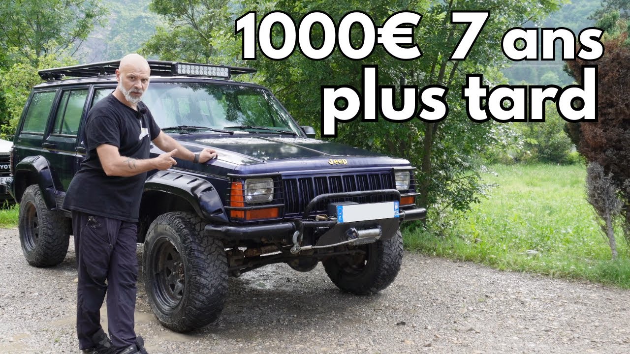 7 ans après, j'ai racheté mon Jeep Cherokee.