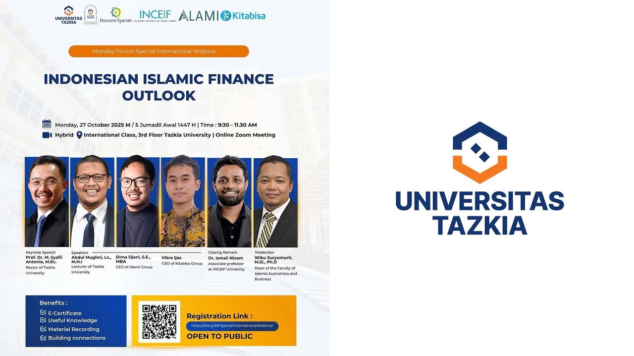 Monday Forum Special Internatinal Webinar | Indonesia Islamic Finance Outlook